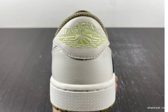 Retro Scott Low Neutral Jordan Travis Golf Olive FZ3124-200 1 1130